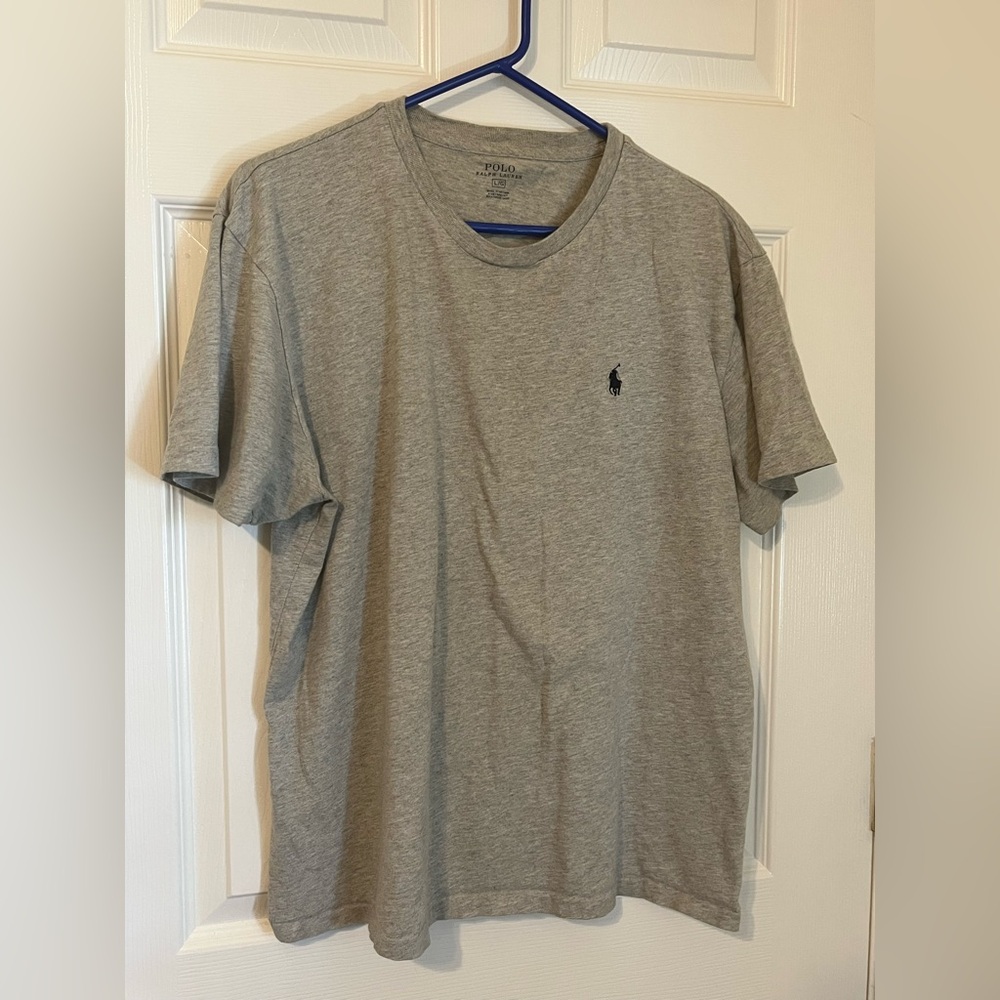 Polo by Ralph Lauren Heather Gray Short Sleeve Tee